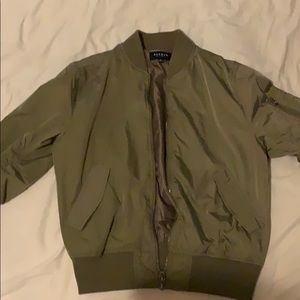 Pacsun Olive Green Bomber Jacket size medium